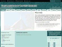 Tablet Screenshot of fmbcbend.org
